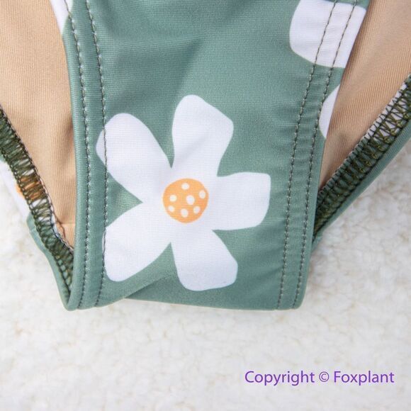 NEW Free People x Gnash Swim floral tri bikini bottoms, US size 6 - Picture 6 of 11